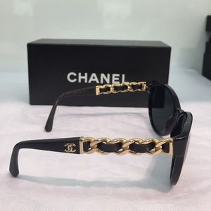 Chanel Sunglasses w/ braided sides